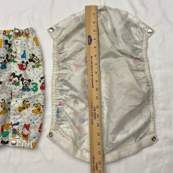 Vintage Disney Baby Mickey Minnie Pluto Reusable Covers Crib Bedroom Decor - Picture 6 of 10